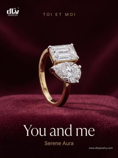 Five ways to say the same thing.

A toi-et-moi is two stones set side by side — one for each of you. That is the whole i