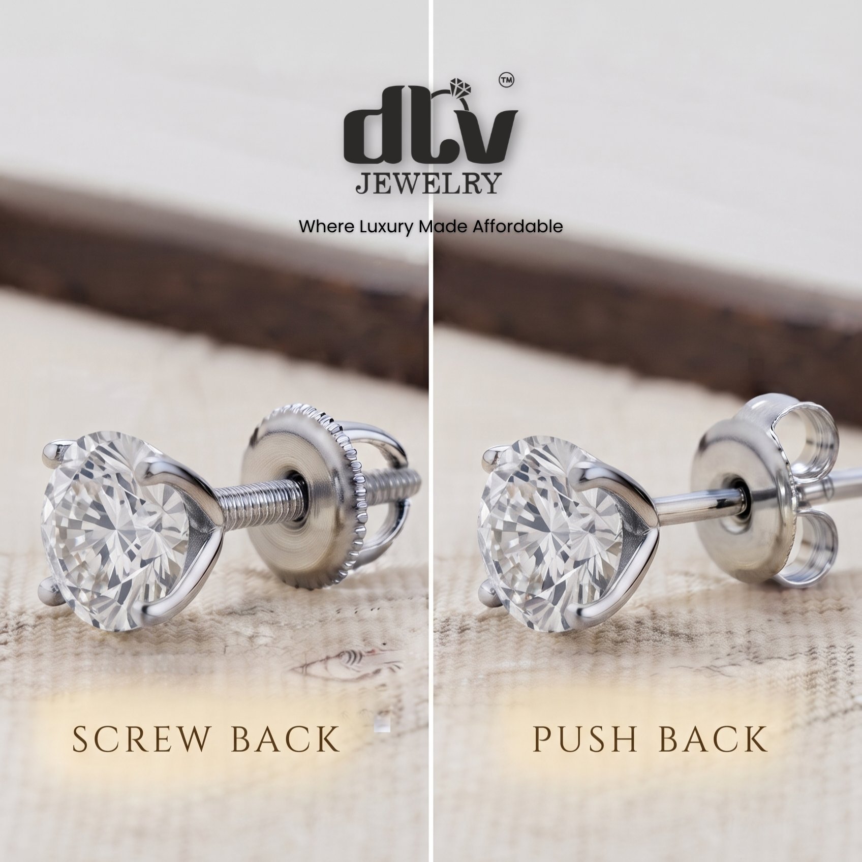 Screw or Pucsh Back